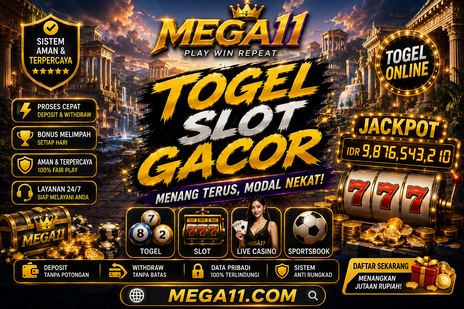 Mega11 featured game showcase